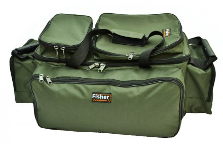 Довольно вместительная сумка для рыбалки от компании Fisher
Эта модель сумки иде. . фото 3