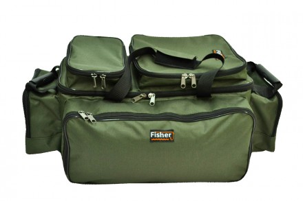 Довольно вместительная сумка для рыбалки от компании Fisher
Эта модель сумки иде. . фото 2
