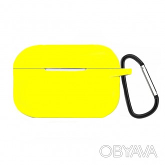 
Кейс чехол для наушников Airpods PRO с карабином желтый
Чехол для наушников
Цве. . фото 1