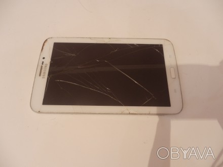 Планшет Samsung T211 №6936
- в ремонте был
- экран рабочий 
- стекло треснуто 
-. . фото 1