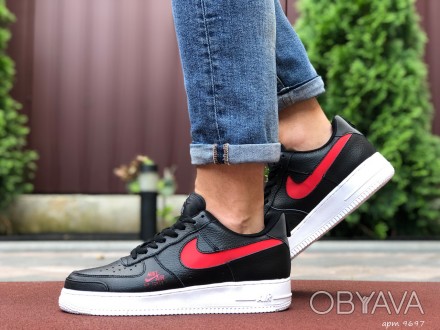 Мужские кроссовки Nike Air Force 1 Low x Dior (реплика)
Материал: прессованная к. . фото 1