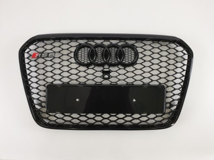 Решетка радиатора Audi RS6 (глянец) от 13года
 
Материал: ABS-пластик. Высокого . . фото 2