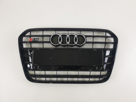 Решетка Радиатора Audi S6 oт 13года (Глянец) Ауди
 
Материал: ABS-пластик. Высок. . фото 2