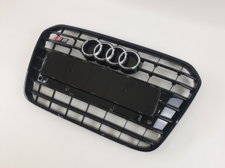 Решетка Радиатора Audi S6 oт 13года (Глянец) Ауди
 
Материал: ABS-пластик. Высок. . фото 4