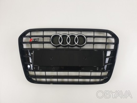 Решетка Радиатора Audi S6 oт 13года (Глянец) Ауди
 
Материал: ABS-пластик. Высок. . фото 1