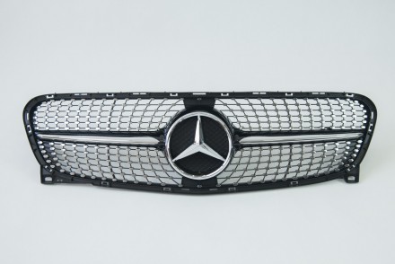 Реєтка радіатора Mercedes GLA-Class X156 2014-2017год Diamond Black. Чернівці. фото 1 Реєтка радіатора Mercedes GLA-Class X156 2014-2017год Diamond Black. Чернівці. фото 1