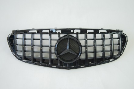 Реєтка радіатора на Mercedes E-Class W212 2013-2016 рік GT Panamericana ( Чорна глянцева). Чернівці. фото 1 Реєтка радіатора на Mercedes E-Class W212 2013-2016 рік GT Panamericana ( Чорна глянцева). Чернівці. фото 1