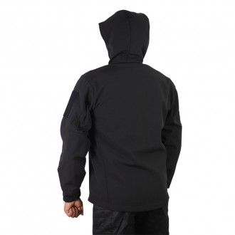 
Демисезонная куртка Soft Shell изготовлена из междуслойной полиуретановой мембр. . фото 19