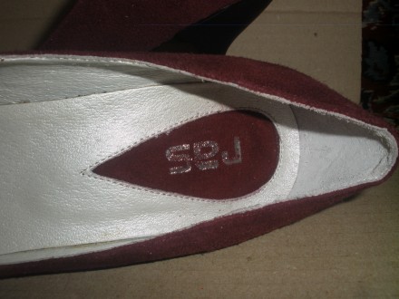 Женские туфли – размер 36, цвет – бордовый, высота шпильки – 6. . фото 4