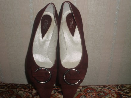 Женские туфли – размер 36, цвет – бордовый, высота шпильки – 6. . фото 7