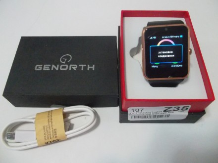 Смарт часы UWatch Smart GT08 (Black) №251Е. Київ. фото 1 Смарт часы UWatch Smart GT08 (Black) №251Е. Київ. фото 1