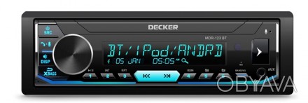
Кратко о Decker MDR-123 BT:Монтажный размер: 1 DINТип: USB (бездисковые)Па. . фото 1