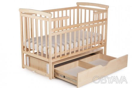 
Кроватка трансформер детская для новорожденных DeSon "Дитячий Сон" с ящиком нат. . фото 1