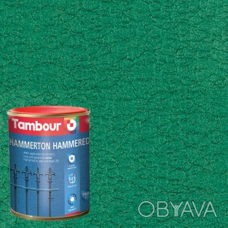 
Универсальная промышленная антикоррозионная краска грунт-эмаль HAMMERTON HAMMER. . фото 1