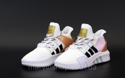 Кроссовки женские белые Adidas EQT (02333) 
Повседневная обувь - это то, в чем т. . фото 3