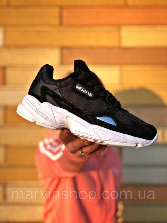 Кроссовки женские черные Adidas Falcon 
Представляем вам женские кроссовки Адида. . фото 2