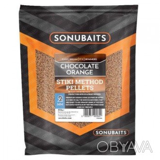 Sonubaits Chocolate Orange Method Pellet:
• Высокопитательный английский пеллетс. . фото 1