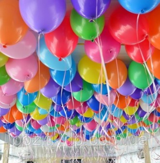 Доставка воздушных шаров наполненных гелием, композиции из шаров и оформление пр. . фото 6