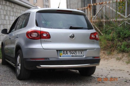 Дуга прямая на Volkswagen Tiguan 2007-2011 (70 диаметр). Київ. фото 1 Дуга прямая на Volkswagen Tiguan 2007-2011 (70 диаметр). Київ. фото 1