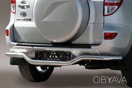 Защита заднего бампера - Защита заднего бампера на Toyota RAV 4 Волна (Чайка) TA. . фото 1