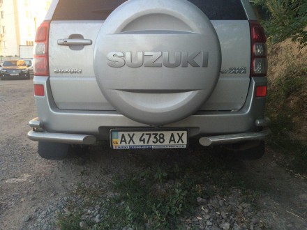 Уголки двойные на Suzuki Grand Vitara (70 диаметр). Київ. фото 1 Уголки двойные на Suzuki Grand Vitara (70 диаметр). Київ. фото 1