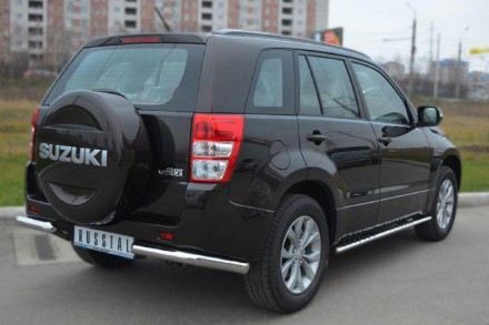 Уголки одинарные на Suzuki Grand Vitara (70 диаметр). Київ. фото 1 Уголки одинарные на Suzuki Grand Vitara (70 диаметр). Київ. фото 1