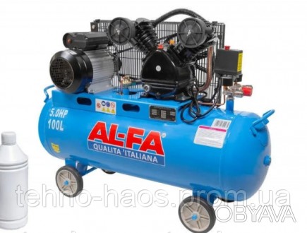 
 
Компрессор AL-FA ALC-100-2 : 
Компрессор ALC-100-2 оснащен 2-поршневым компре. . фото 1