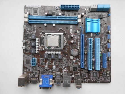 Asus P8H67-M LE (Rev. 3.00) Socket 1155 + Core i5-2500 (4x3.3GHz-3.7GHz). Токмак. фото 1 Asus P8H67-M LE (Rev. 3.00) Socket 1155 + Core i5-2500 (4x3.3GHz-3.7GHz). Токмак. фото 1