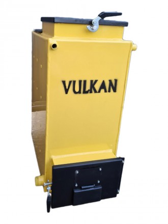 «Vulkan Eko» – универсальный твердотопливный котел длительного горения шахтного . . фото 2