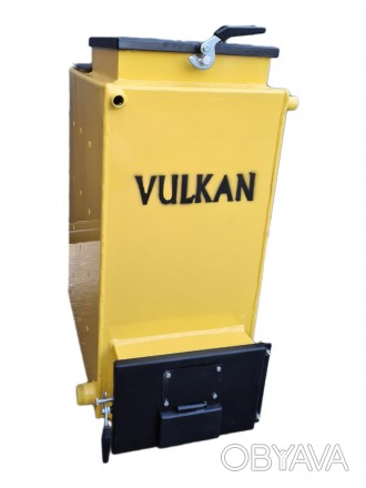 «Vulkan Eko» – универсальный твердотопливный котел длительного горения шахтного . . фото 1