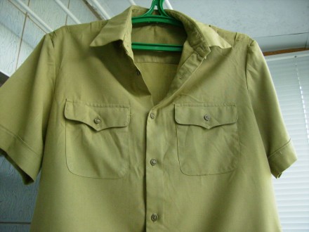 Продаётся Рубаха офицера Советской Армии летняя с коротким рукавом, сделано в СС. . фото 4
