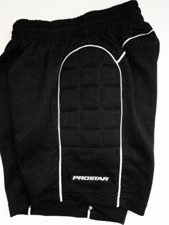 Черные трикотажные спортивные шорты Prostar с защитной прокладкой по бокам.  Mad. . фото 5