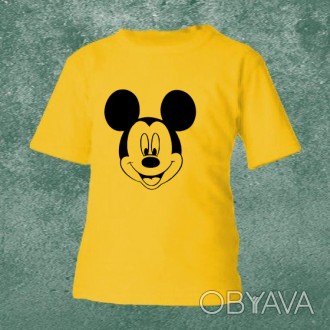 Детская футболка желтая данной модели изготовлена из современного материала Кули. . фото 1
