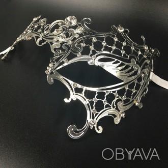 материал: металл 

Высококачественная асимметричная венецианская маска, изгото. . фото 1