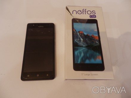 
Мобильный телефон Neffos TP703A С5A №6760
- в ремонте не был
- экран разбит 
- . . фото 1