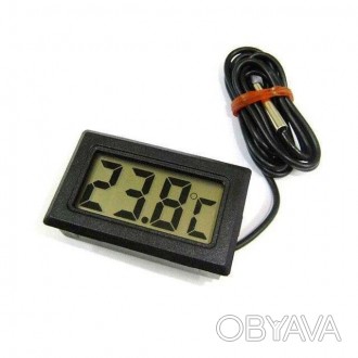 Термометр с выносным датчиком температуры
Цифровой электронный термометр позволя. . фото 1