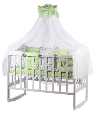 Детский комплект постельного белья Babyroom Bortiki lux-08 имеет все самое необх. . фото 2