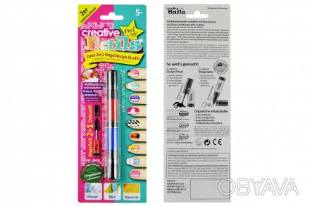 
 Детский лак карандаш для ногтей Malinos Creative Nails - безопасный лак для тв. . фото 1