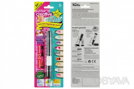 
 Детский лак карандаш для ногтей Malinos Creative Nails - безопасный лак для тв. . фото 1
