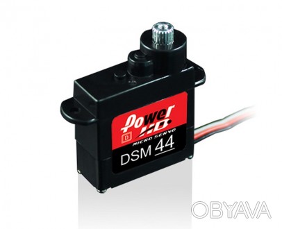 
 Цифровой сервопривод (сервомашинка, рулевая машинка) Power HD HD-DSM44 микро р. . фото 1