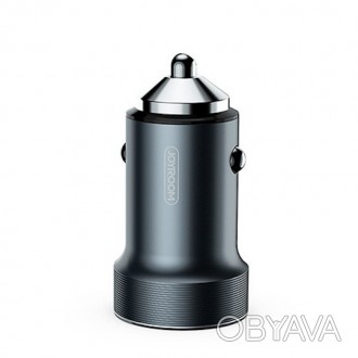 АЗУ Joyroom C-A02 (2 USB / 3.4A) (Темно-серый). . фото 1