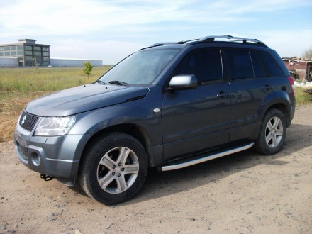 Пороги на Suzuki Grand Vitara Элегант (боковина матовая). Київ. фото 1 Пороги на Suzuki Grand Vitara Элегант (боковина матовая). Київ. фото 1
