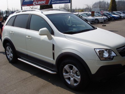 Пороги с листом (площадка) на Opel Antara TAMSAN. Київ. фото 1 Пороги с листом (площадка) на Opel Antara TAMSAN. Київ. фото 1
