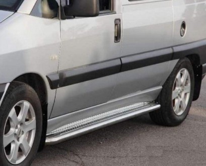 Пороги с листом (площадка) на Peugeot Expert 1995-2007. Київ. фото 1 Пороги с листом (площадка) на Peugeot Expert 1995-2007. Київ. фото 1