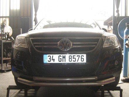 Труба двойная на Volkswagen Tiguan 2007-2011. Киев. фото 1 Труба двойная на Volkswagen Tiguan 2007-2011. Киев. фото 1