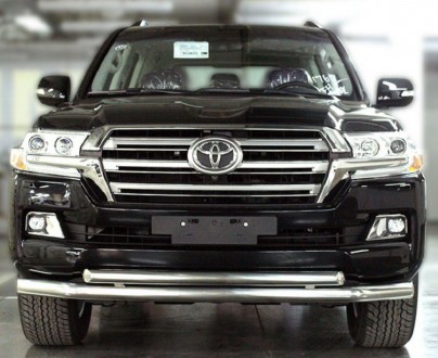 Труба двойная на Toyota Land Cruiser 200 (LC 200) нержавейка (70 диаметр). Київ. фото 1 Труба двойная на Toyota Land Cruiser 200 (LC 200) нержавейка (70 диаметр). Київ. фото 1