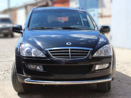 Труба одинарная на SsangYong Kyron (60 диаметр). Київ. фото 1 Труба одинарная на SsangYong Kyron (60 диаметр). Київ. фото 1