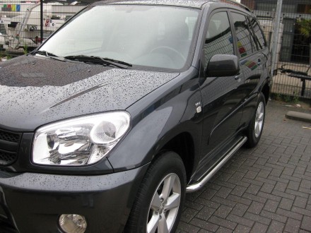 Пороги с листом (площадка) на Toyota RAV 4 TAMSAN. Київ. фото 1 Пороги с листом (площадка) на Toyota RAV 4 TAMSAN. Київ. фото 1