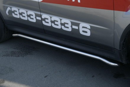 Пороги труба на Subaru Tribeca. Київ. фото 1 Пороги труба на Subaru Tribeca. Київ. фото 1