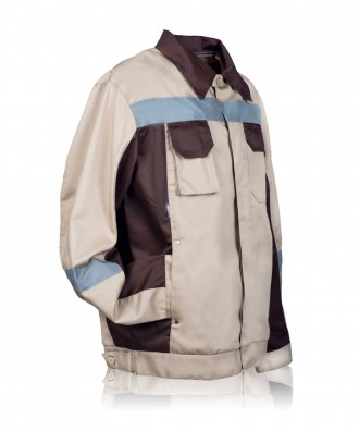 Рабочая куртка ткань Саржа , прямого силуэта с притачным поясом с потайной засте. . фото 3
